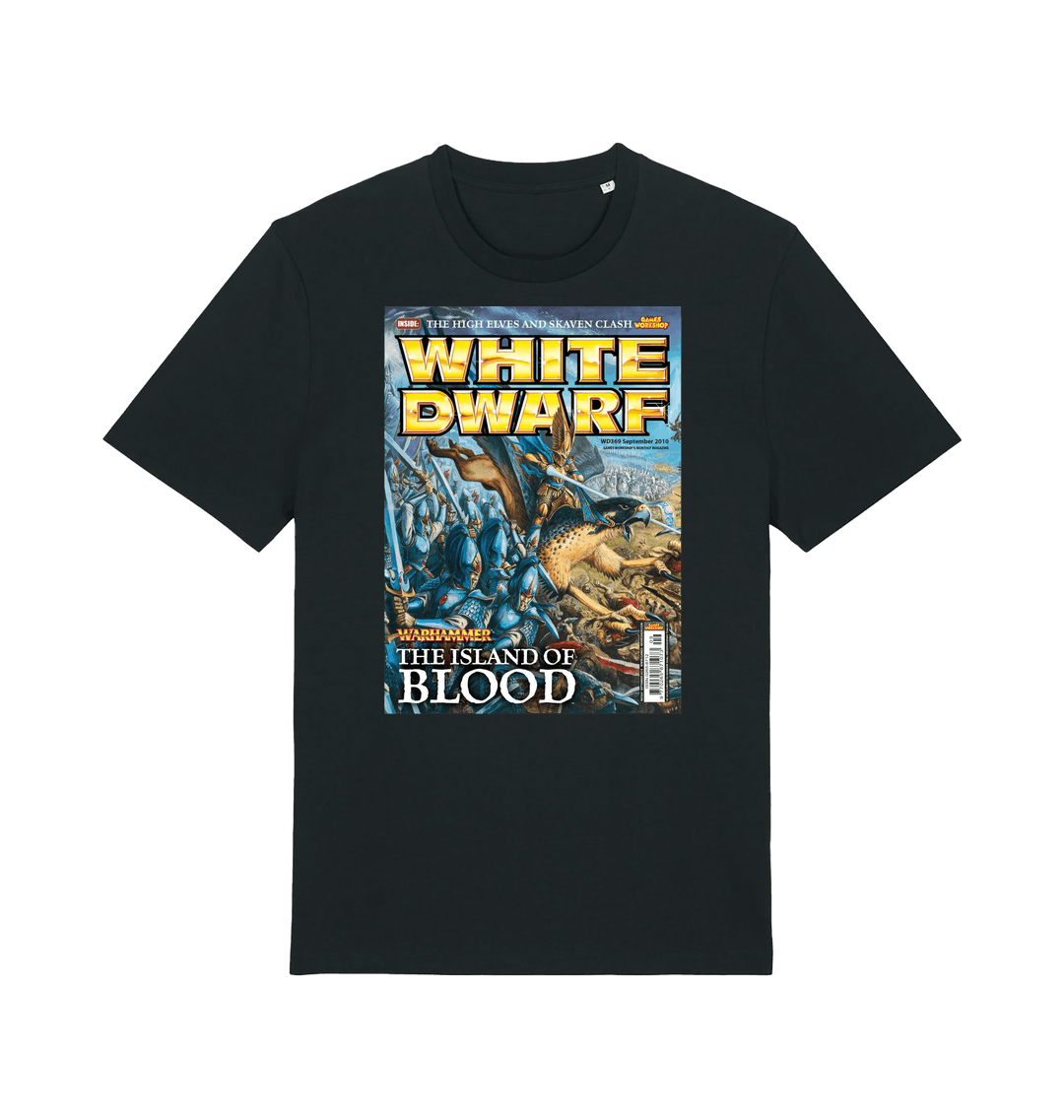 Black Printed T-shirt Front